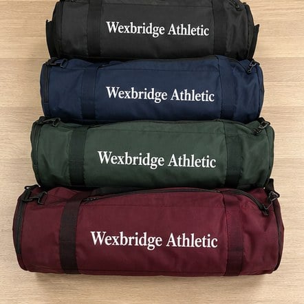 Customized duffel bags for clubs, teams and academies