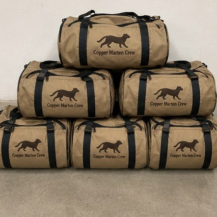 Customized duffel bags for marine, outdoor and trades
